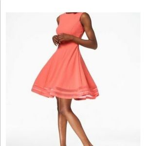 Calvin Klein Womens Coral Dress